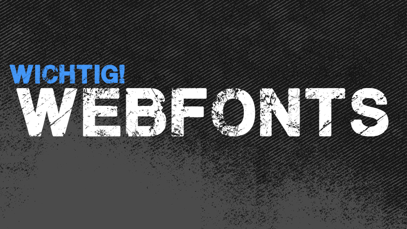 Webfonts Visual