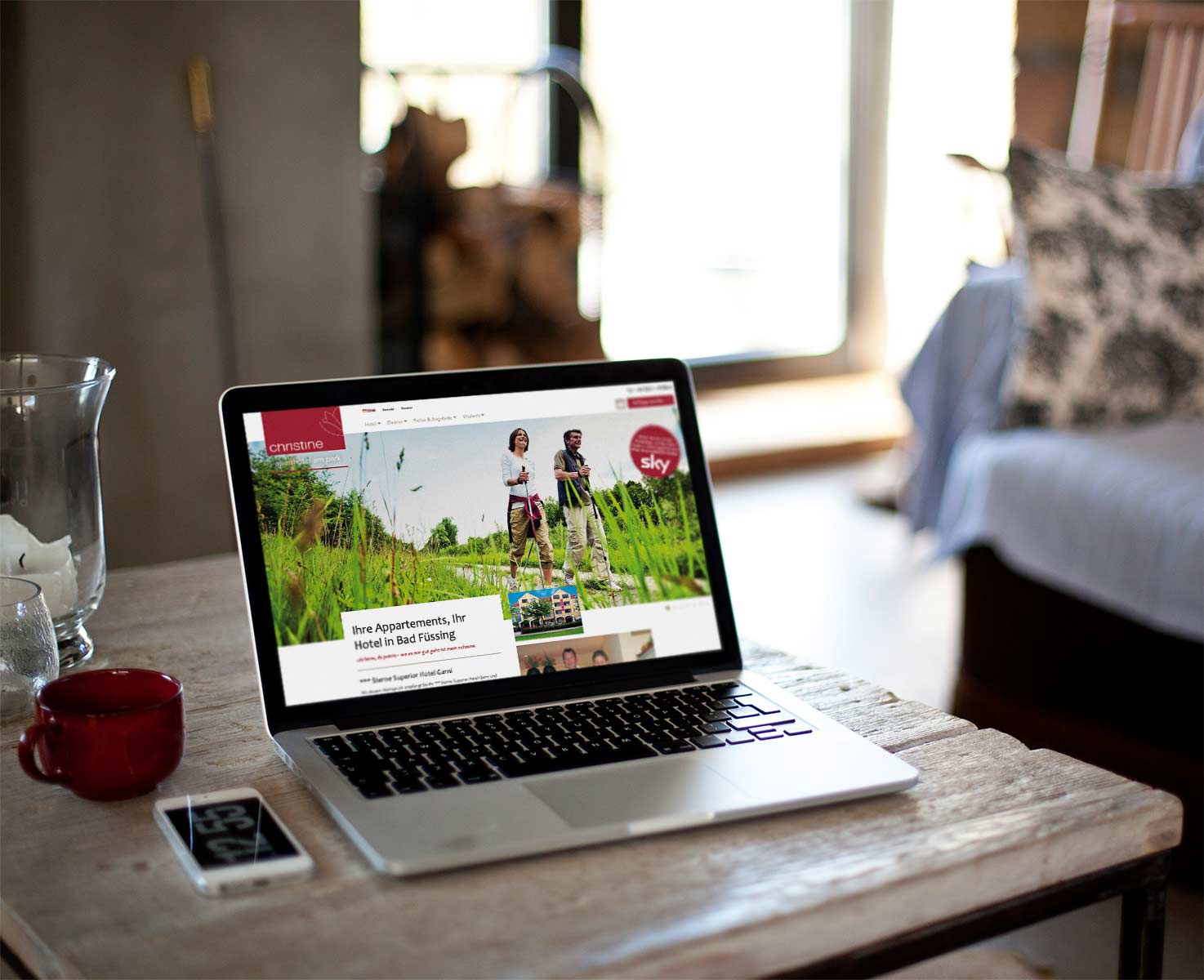 Aparthotel Christine | Hotel & Gastronomie | SEIDL Marketing & Werbeagentur - Webdesign Passau