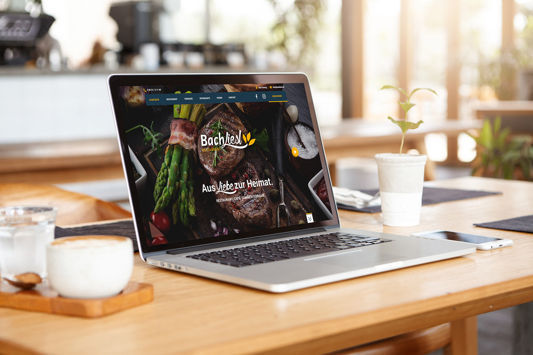 Restaurant BachLiesl | Hotel & Gastronomie | SEIDL Marketing & Werbeagentur - Webdesign Passau