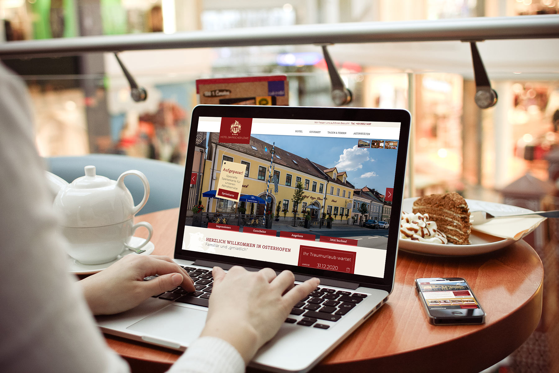 Hotel Bayrischer Löwe | Hotel & Gastronomie | SEIDL Marketing & Werbeagentur - Webdesign Passau