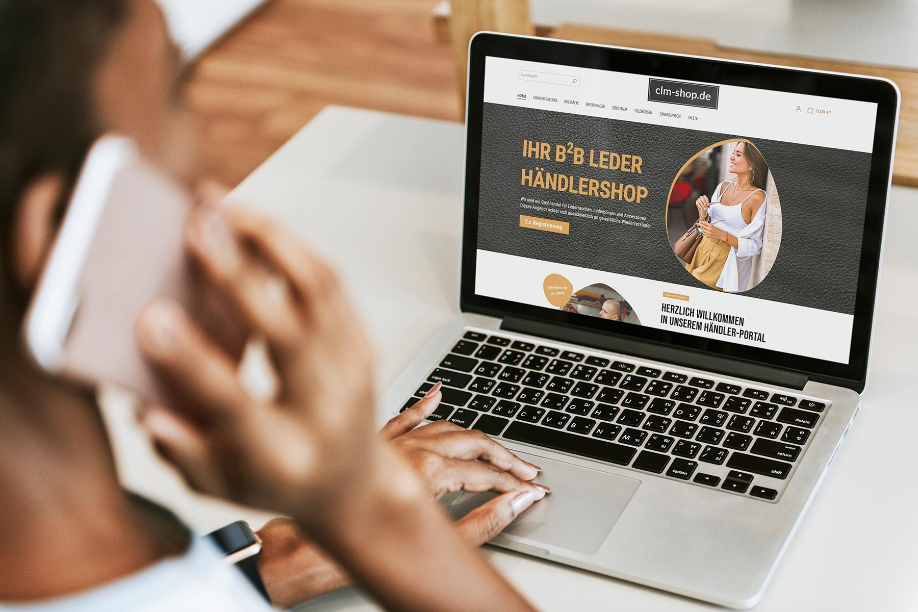 Cinino CLM Lederwaren | Handel & Dienstleistungen | SEIDL Marketing & Werbeagentur - Webdesign Passau