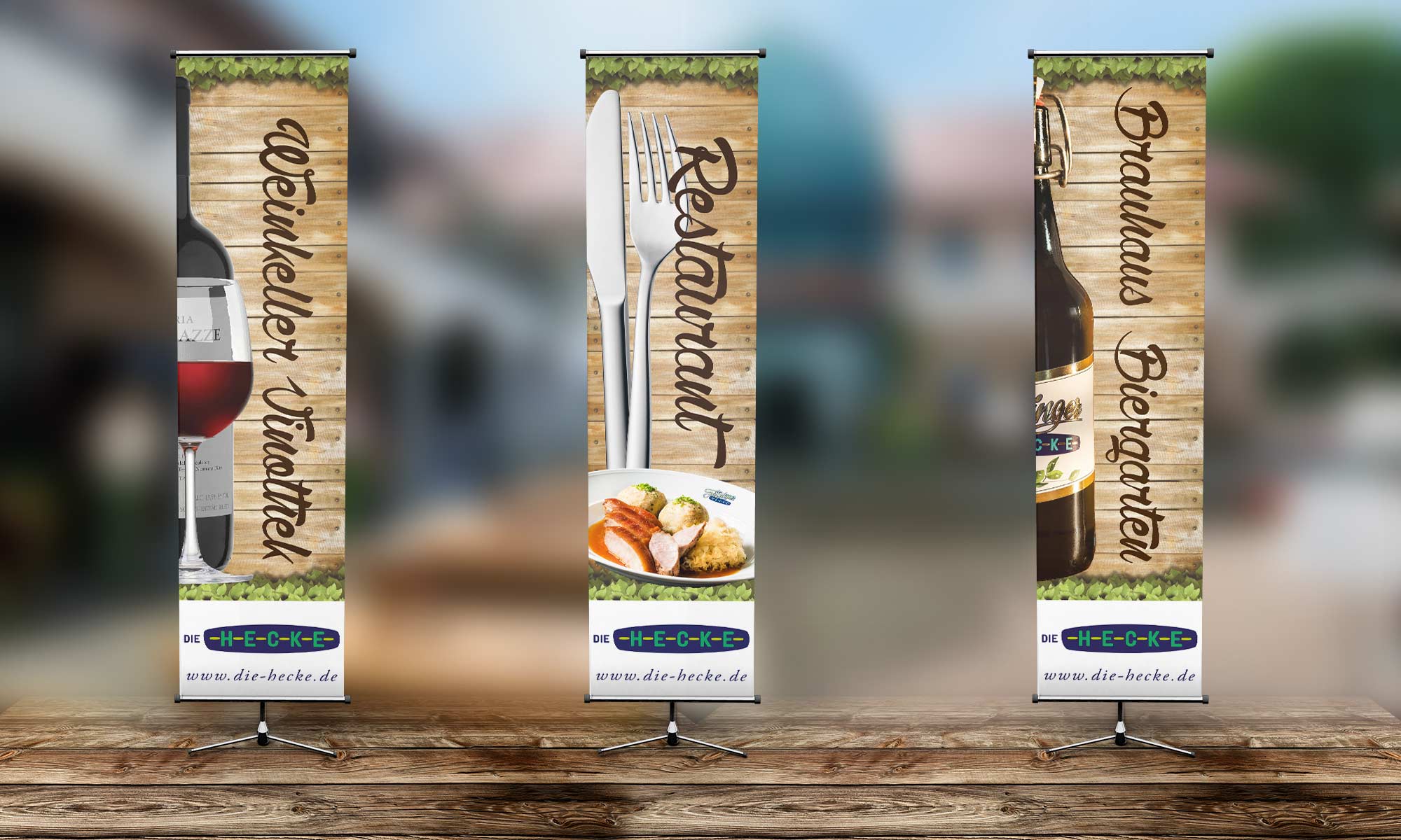Die Hecke | Hotel & Gastronomie | SEIDL Marketing & Werbeagentur - Webdesign Passau