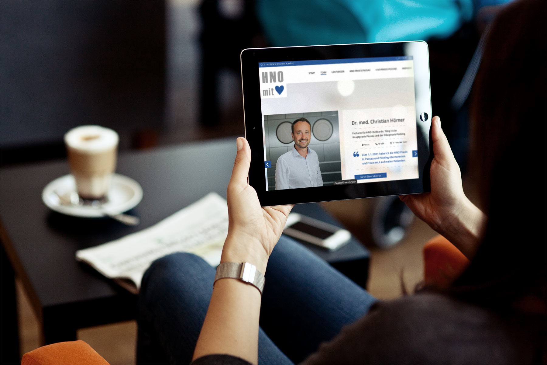 HNO Arzt Dr. Hörner | Gesundheit & Wohlbefinden | SEIDL Marketing & Werbeagentur - Webdesign Passau