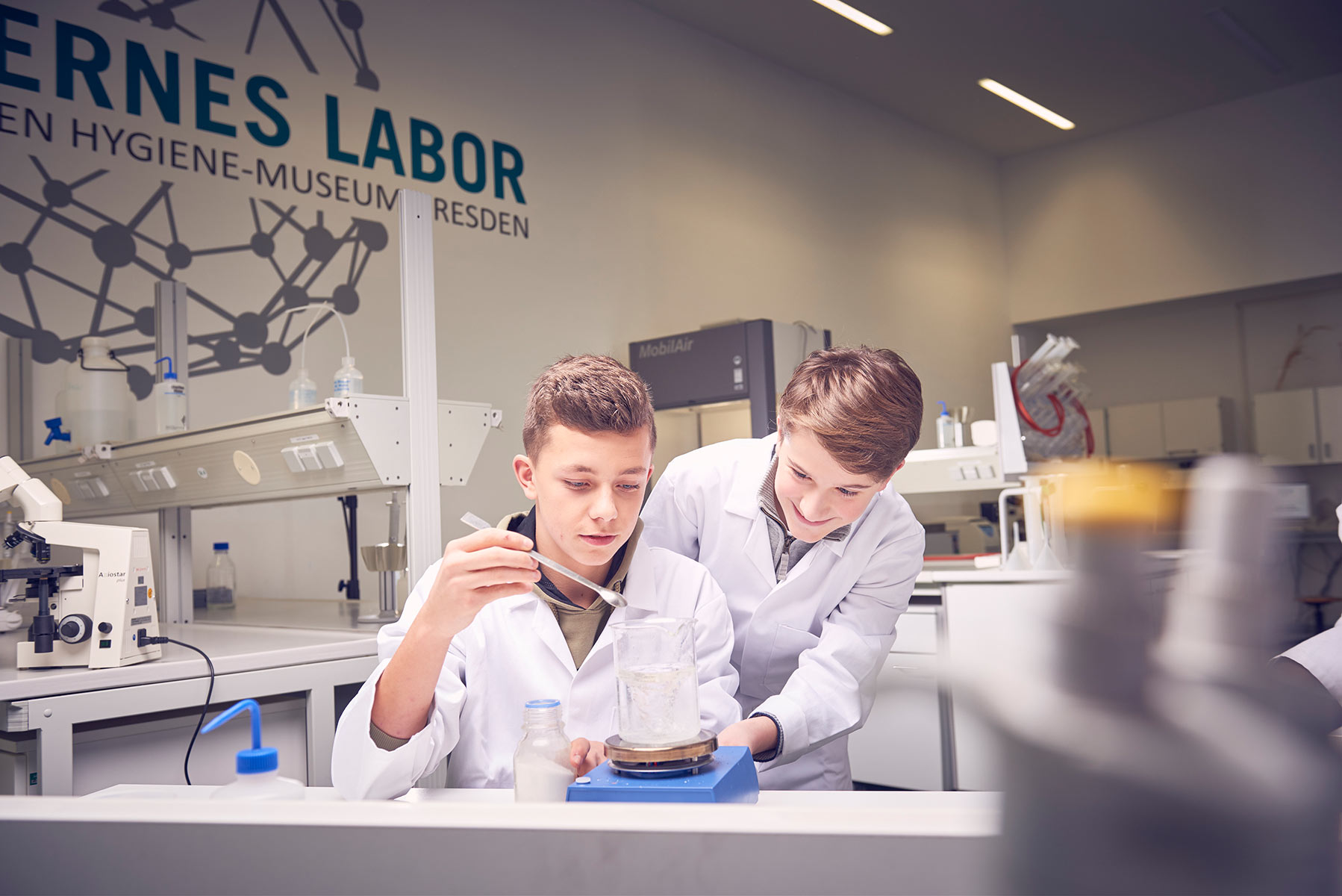Gläsernes Labor | Organisation & Verein | SEIDL Marketing & Werbeagentur - Webdesign Passau