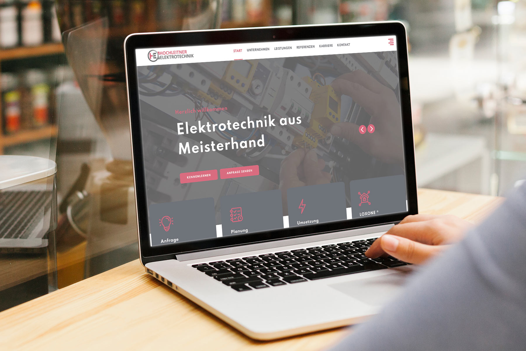 Elektrotechnik Hochleitner | Industrie & Handwerk | SEIDL Marketing & Werbeagentur - Webdesign Passau