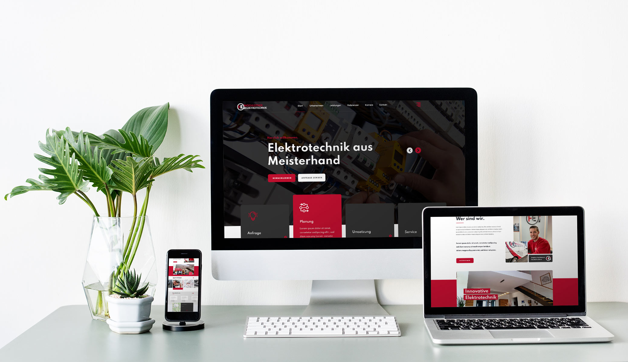 Elektrotechnik Hochleitner | Industrie & Handwerk | SEIDL Marketing & Werbeagentur - Webdesign Passau