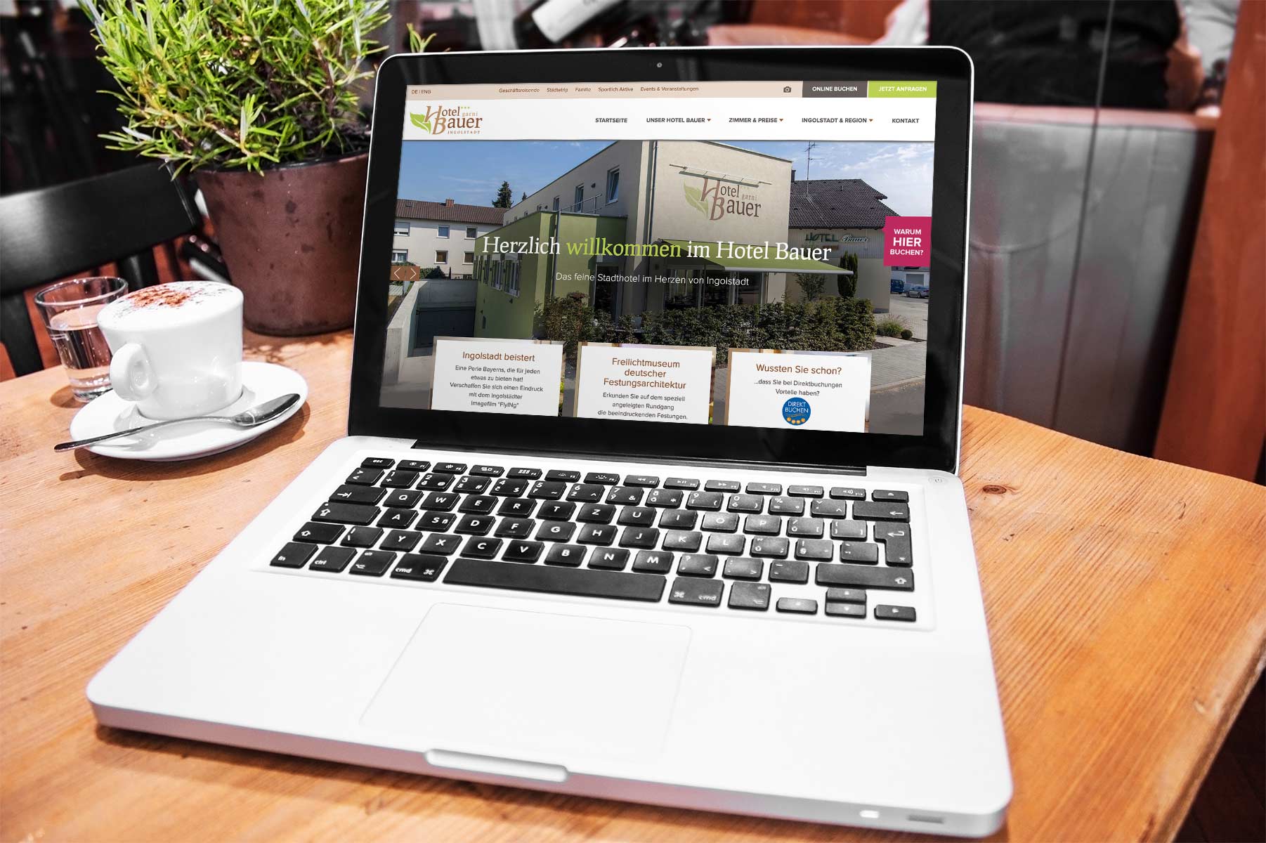 Hotel Bauer | Hotel & Gastronomie | SEIDL Marketing & Werbeagentur - Webdesign Passau