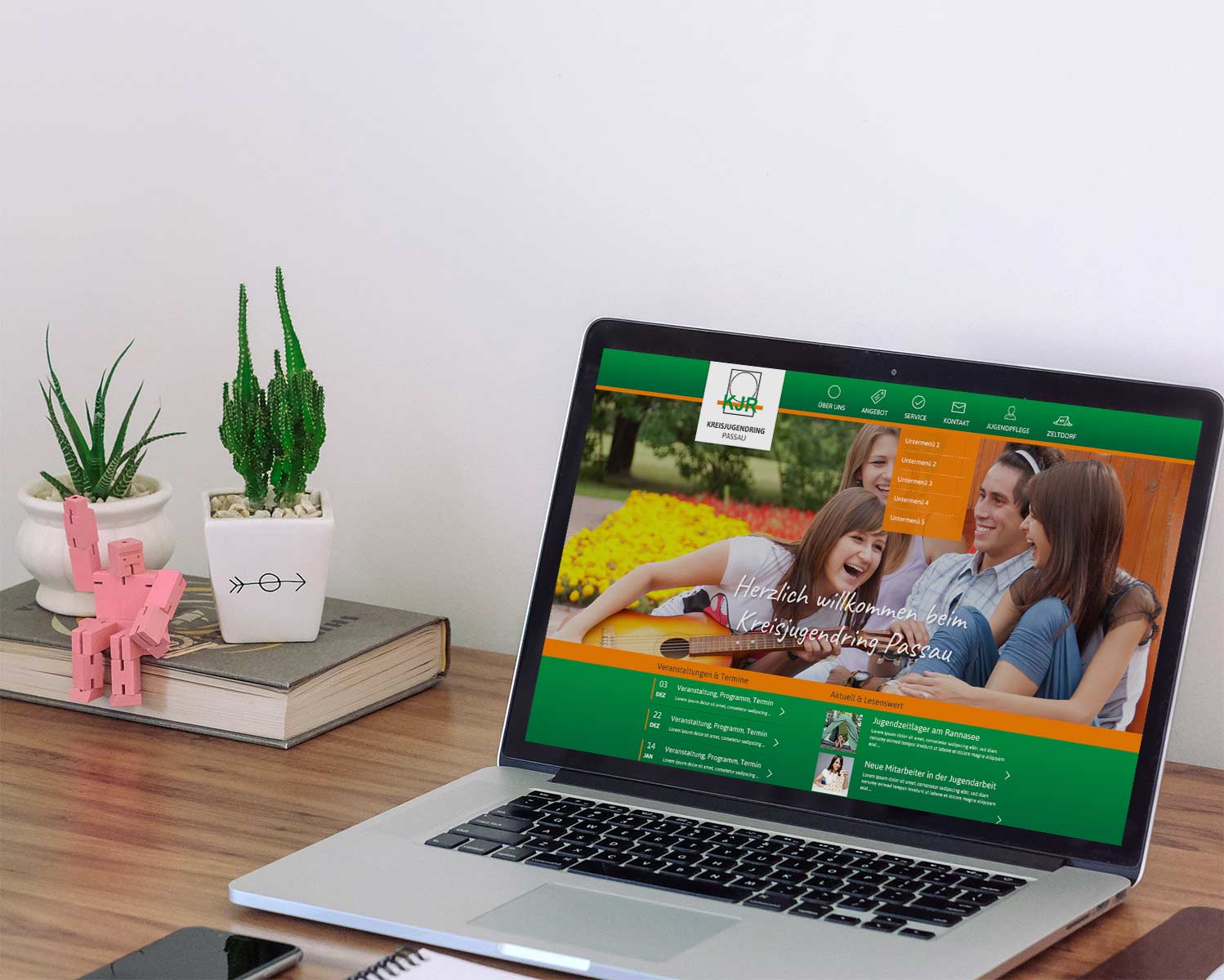 Kreisjugendring Passau | Organisation & Verein | SEIDL Marketing & Werbeagentur - Webdesign Passau