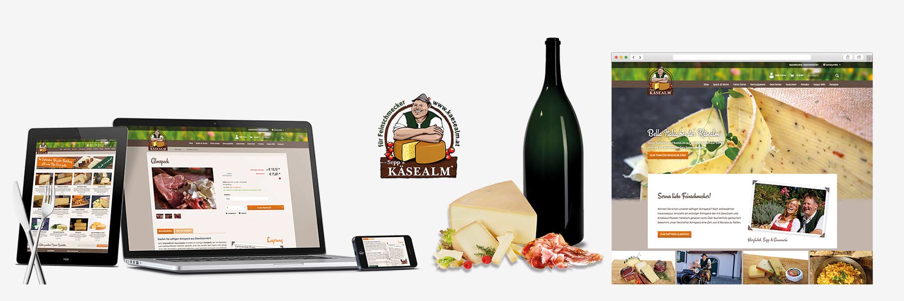 Sepps Käsealm | Handel & Dienstleistungen | SEIDL Marketing & Werbeagentur - Webdesign Passau