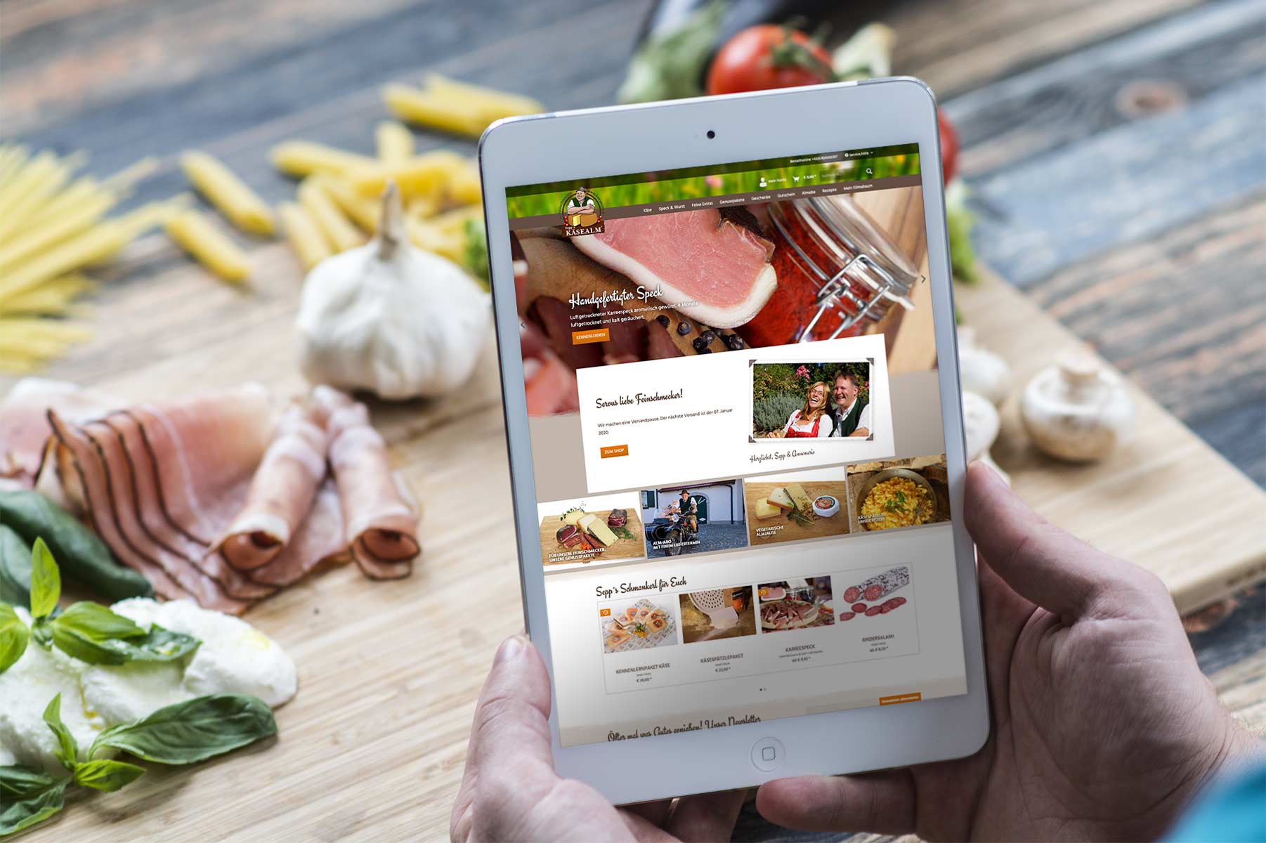 Sepps Käsealm | Handel & Dienstleistungen | SEIDL Marketing & Werbeagentur - Webdesign Passau