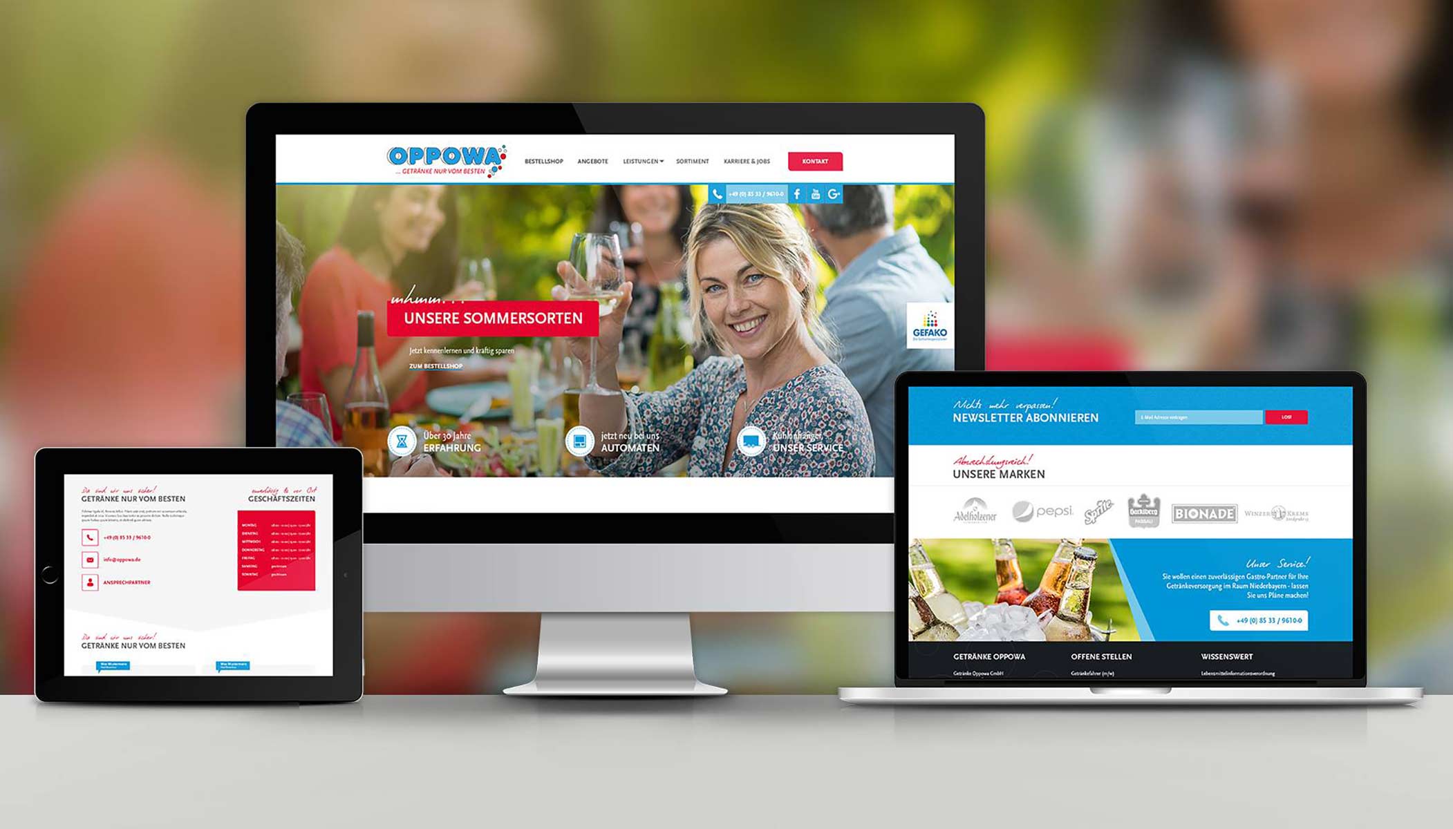 Getränke Oppowa | Handel & Dienstleistungen | SEIDL Marketing & Werbeagentur - Webdesign Passau