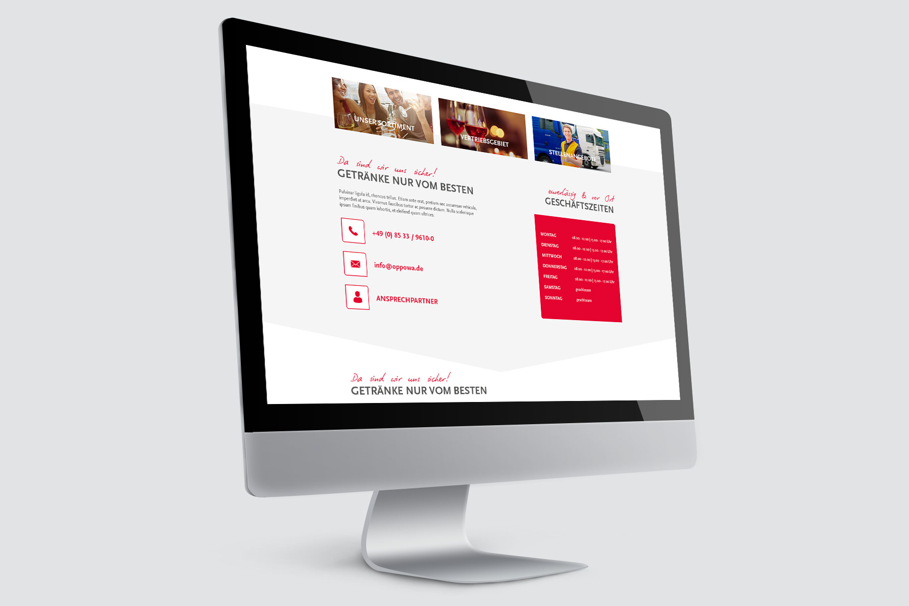 Getränke Oppowa | Handel & Dienstleistungen | SEIDL Marketing & Werbeagentur - Webdesign Passau